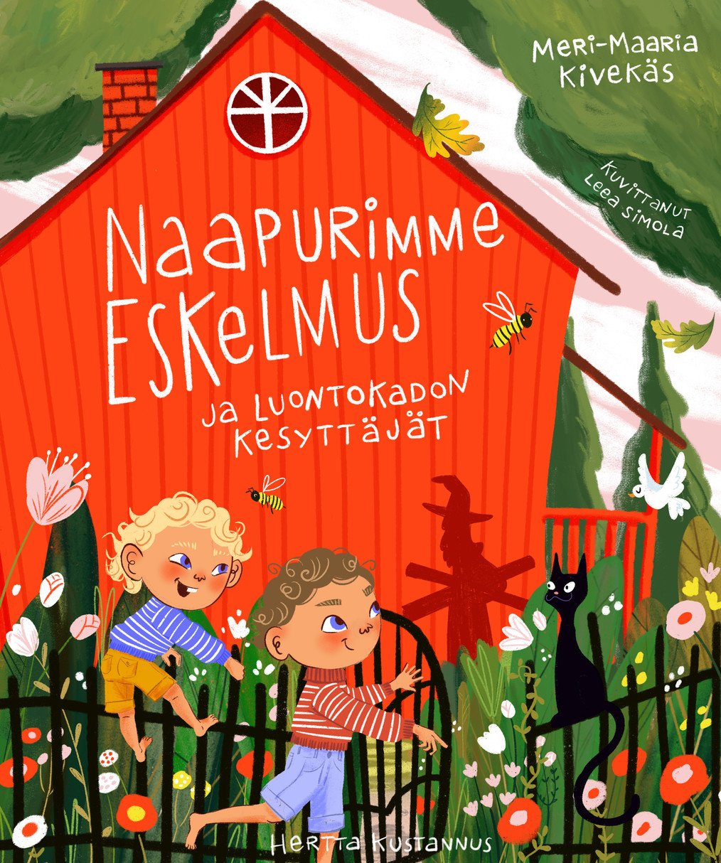 Naapurimme Eskelmus ja luontokadon kesyttäjät -kirjan kansi